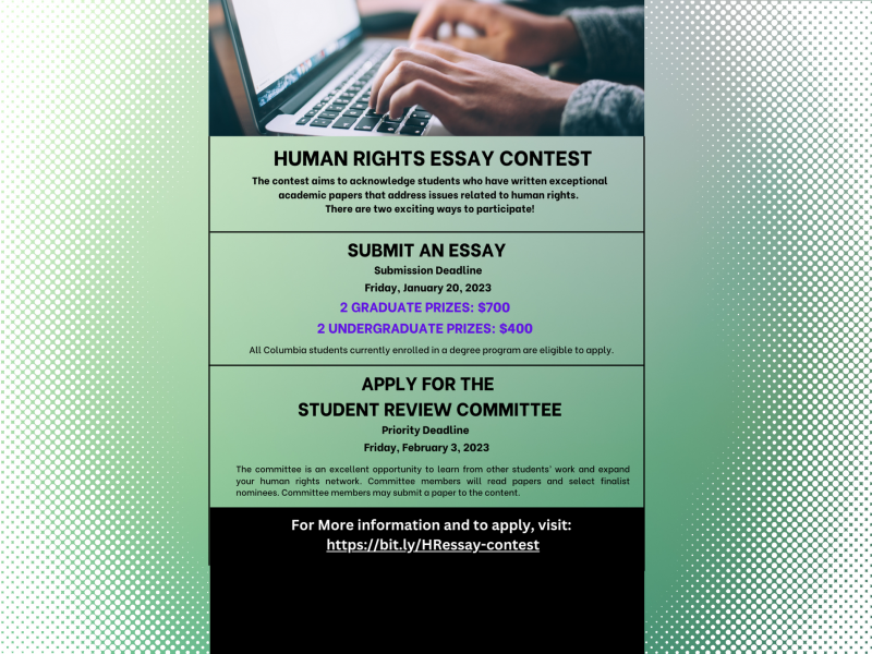 human rights essay competition 2023